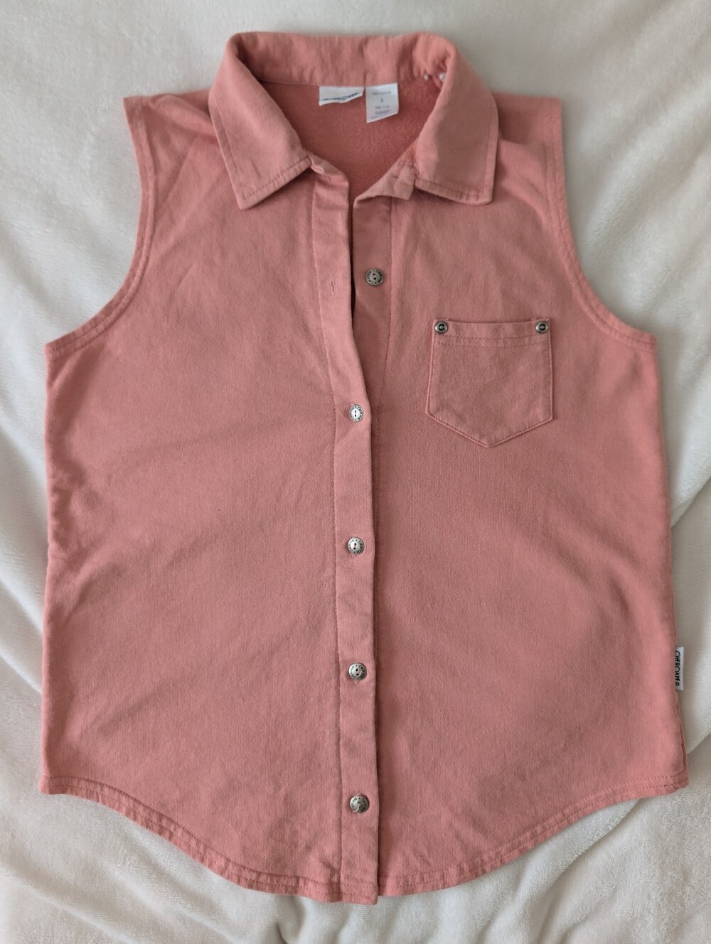 90's Vintage Cherokee Sleeveless Button-Front Too